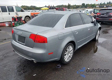 2008 Audi A4 2.0T/2.0T Special Edition from USA, damaged, VIN WAUAF78E18A138208